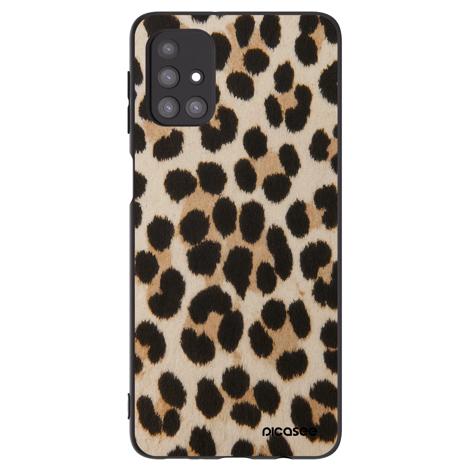 Picasee silikonski črni ovitek za Samsung Galaxy M31s - Brown Tiger