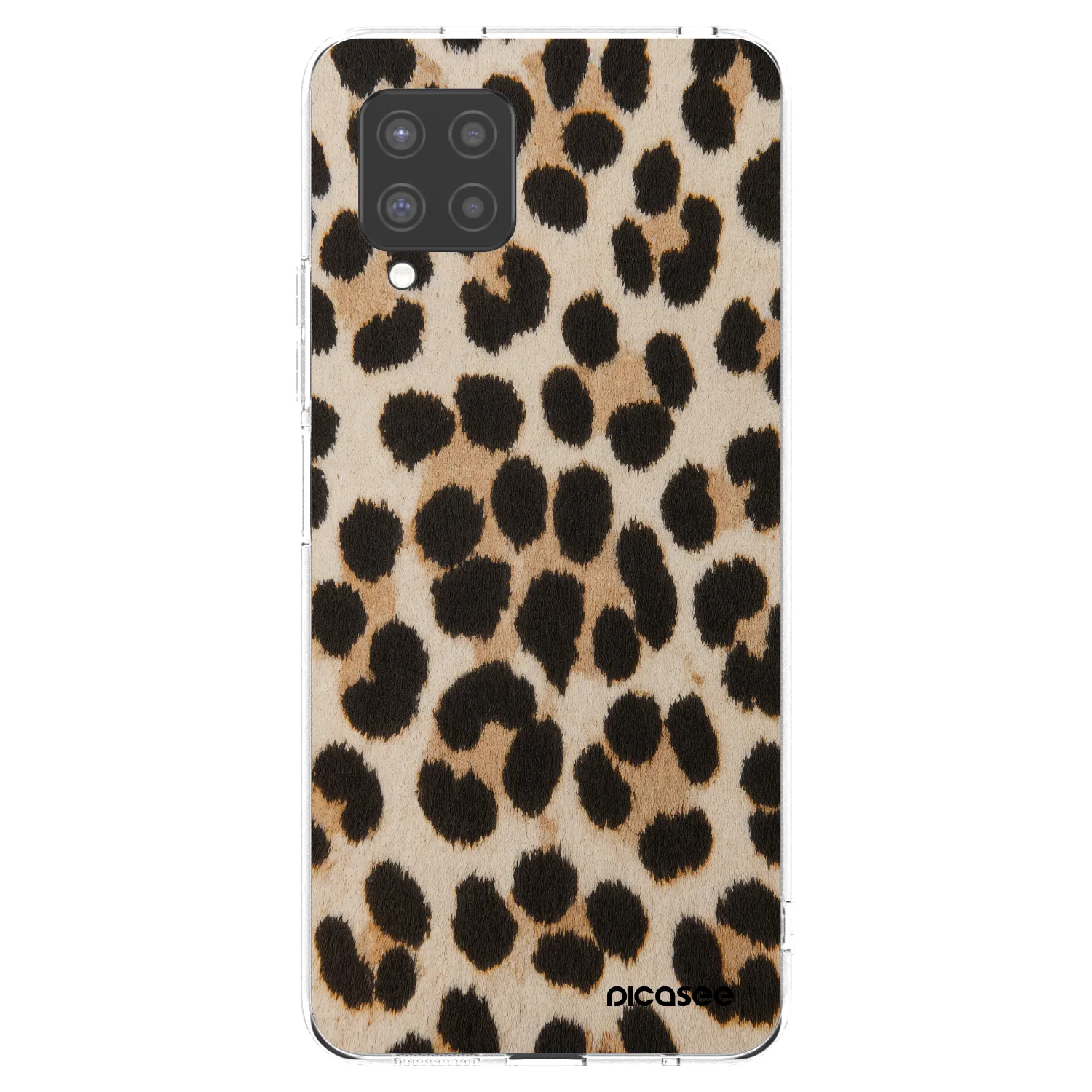 Picasee silikonski prozorni ovitek za Samsung Galaxy A42 A426B - Brown Tiger