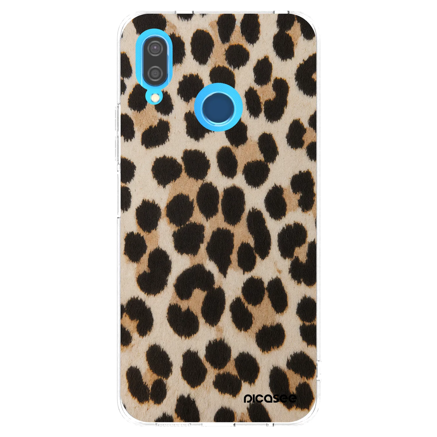 Picasee silikonski prozorni ovitek za Huawei P20 Lite - Brown Tiger