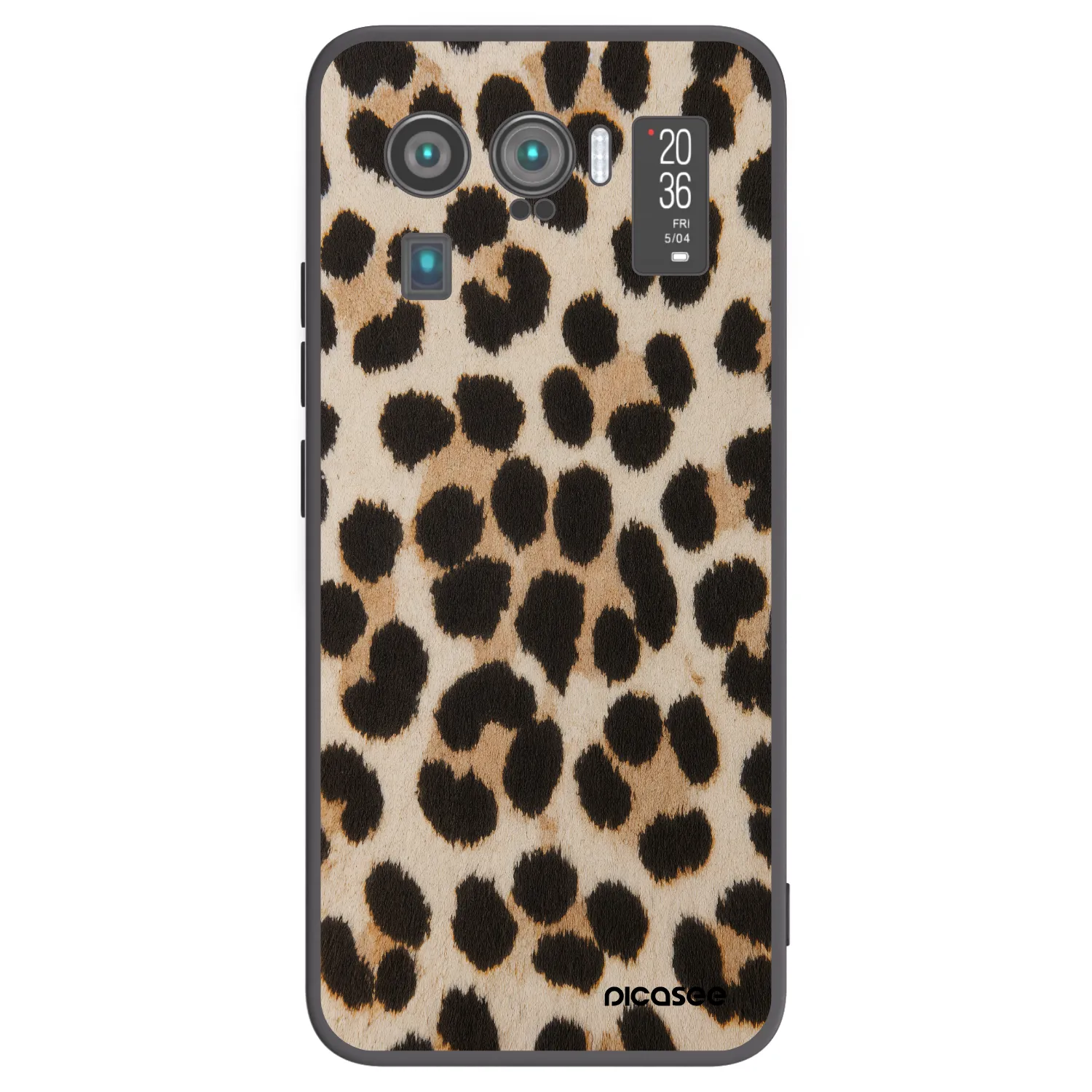 Picasee silikonski črni ovitek za Xiaomi Mi 11 Ultra - Brown Tiger