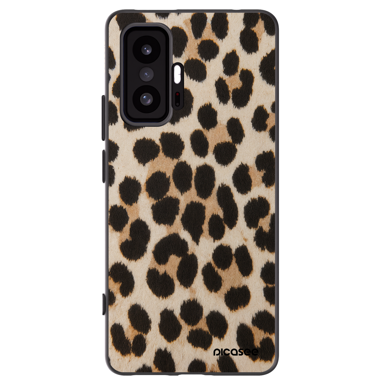 Picasee silikonski črni ovitek za Xiaomi 11T Pro - Brown Tiger