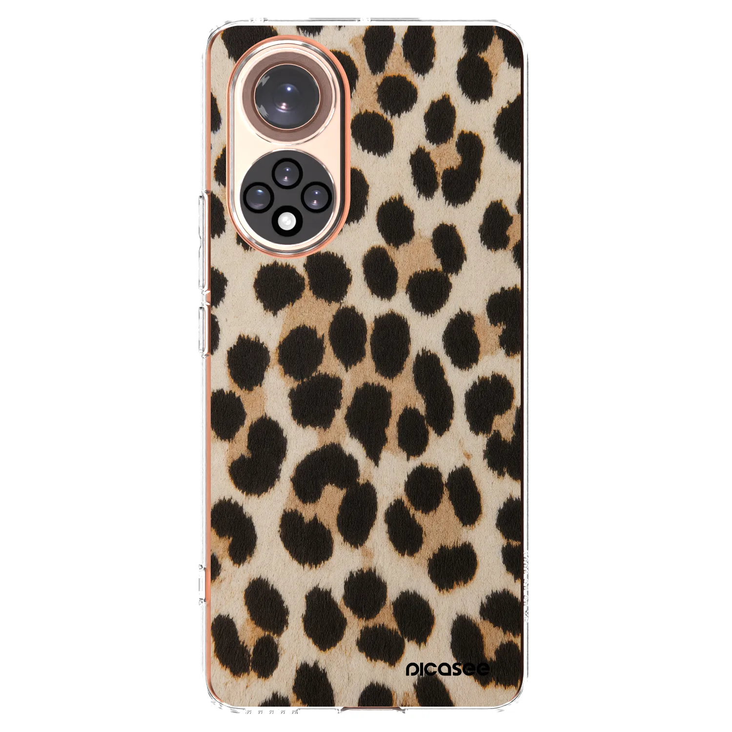 Picasee silikonski prozorni ovitek za Huawei Nova 9 - Brown Tiger