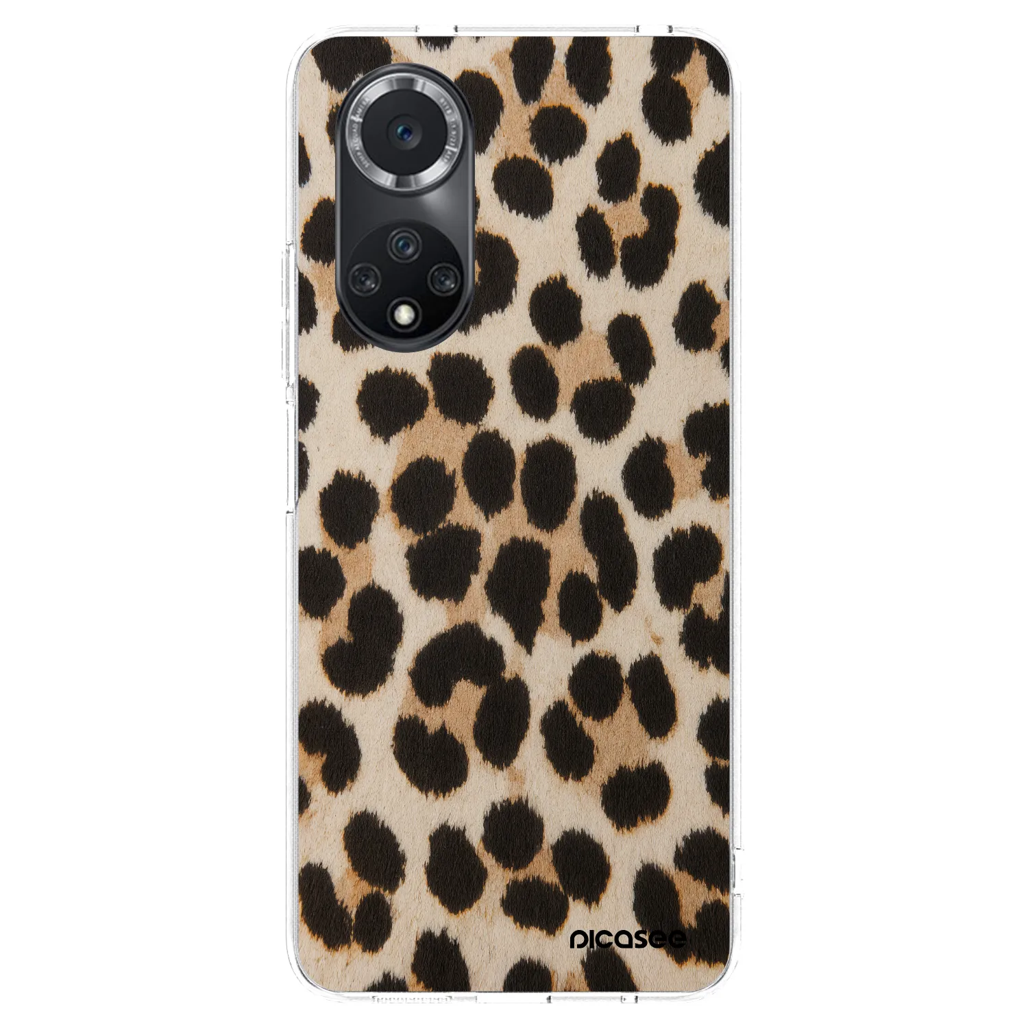 Picasee silikonski prozorni ovitek za Huawei Nova 9 SE - Brown Tiger