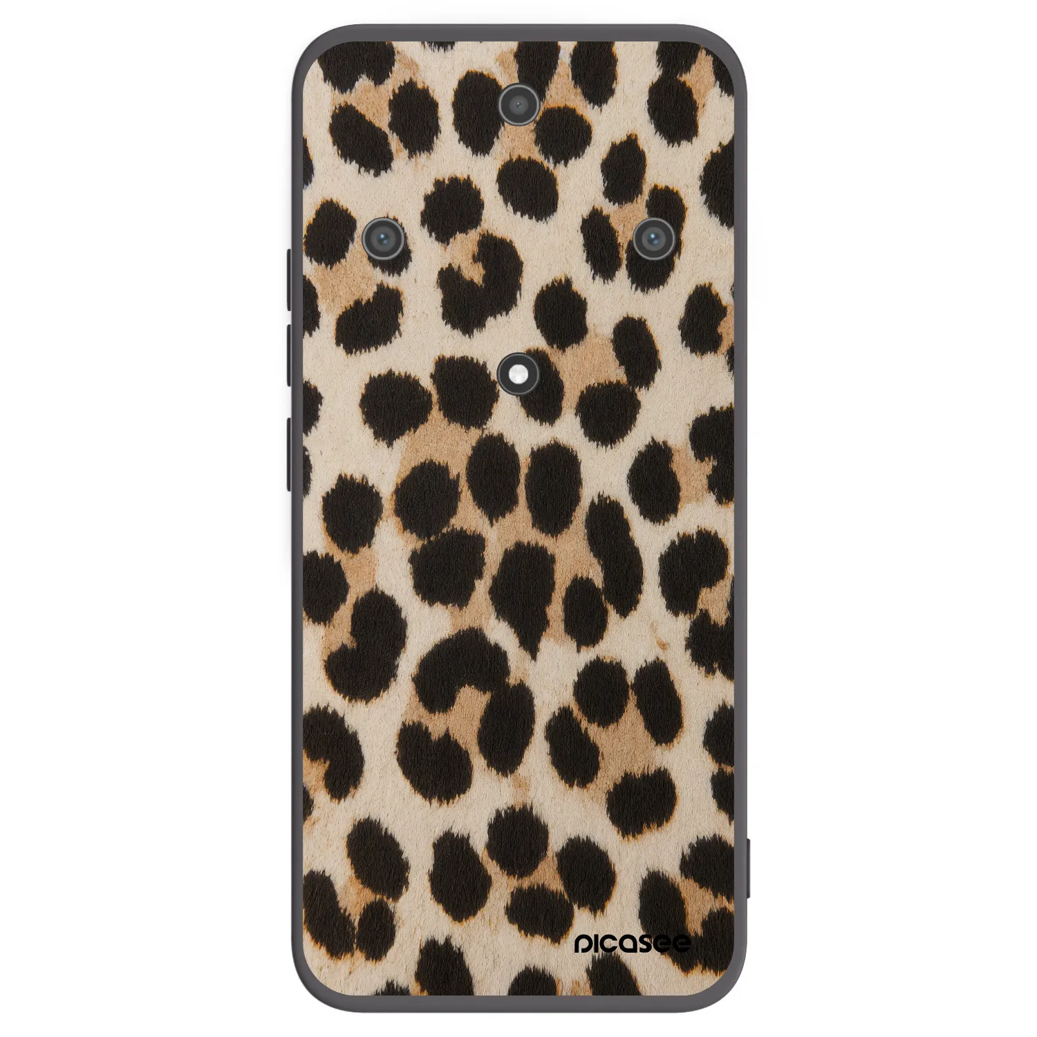 Picasee silikonski črni ovitek za Honor Magic5 Lite 5G - Brown Tiger