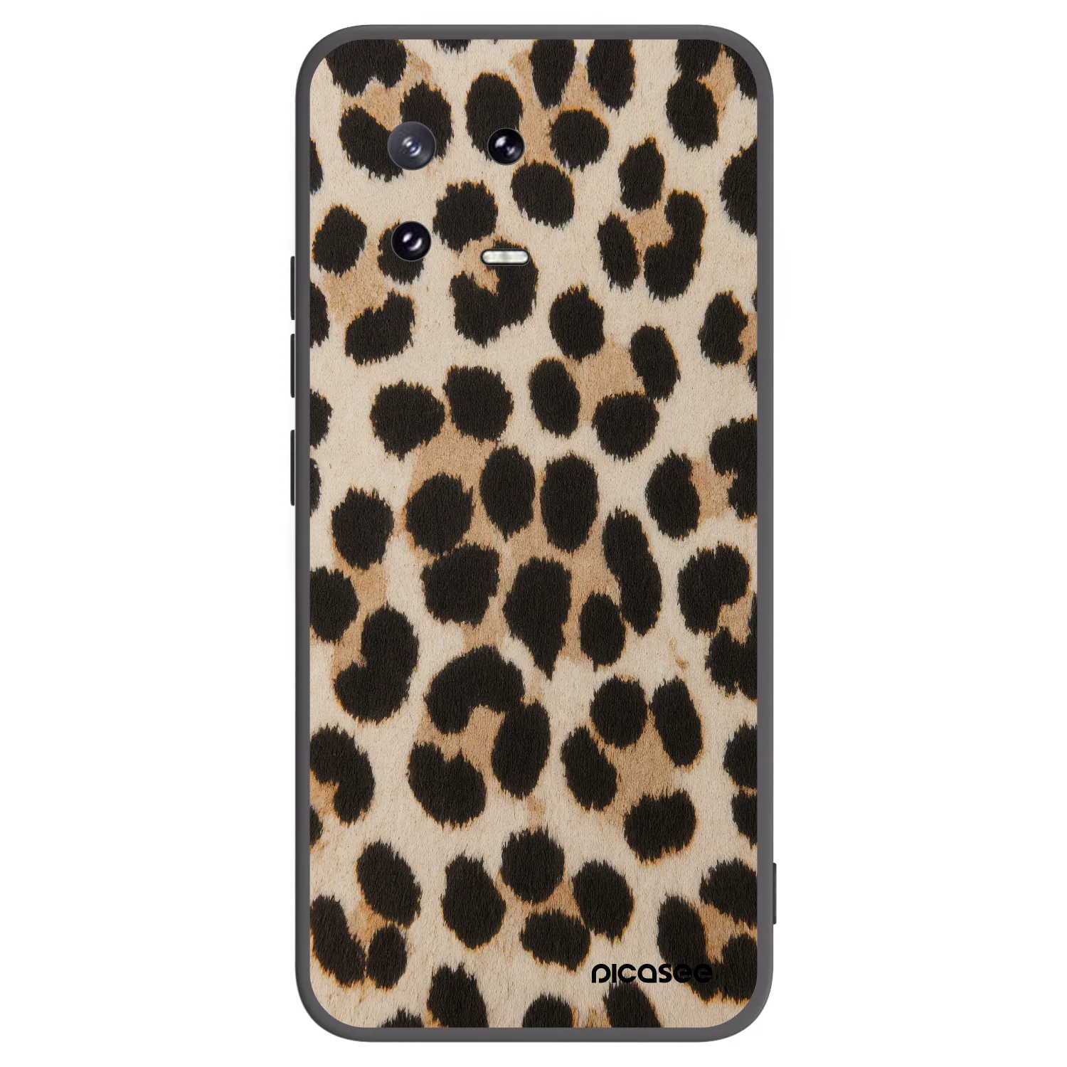 Picasee silikonski črni ovitek za Xiaomi 13 Pro - Brown Tiger
