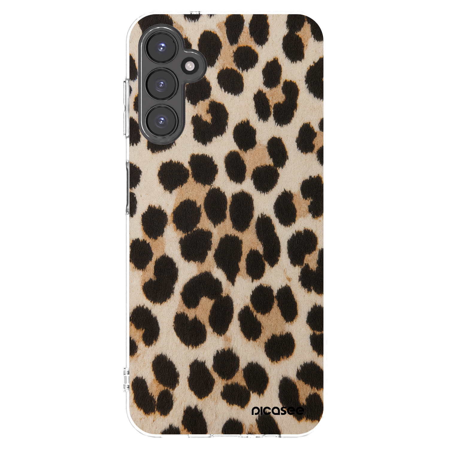 Picasee silikonski prozorni ovitek za Samsung Galaxy A14 4G A145R - Brown Tiger