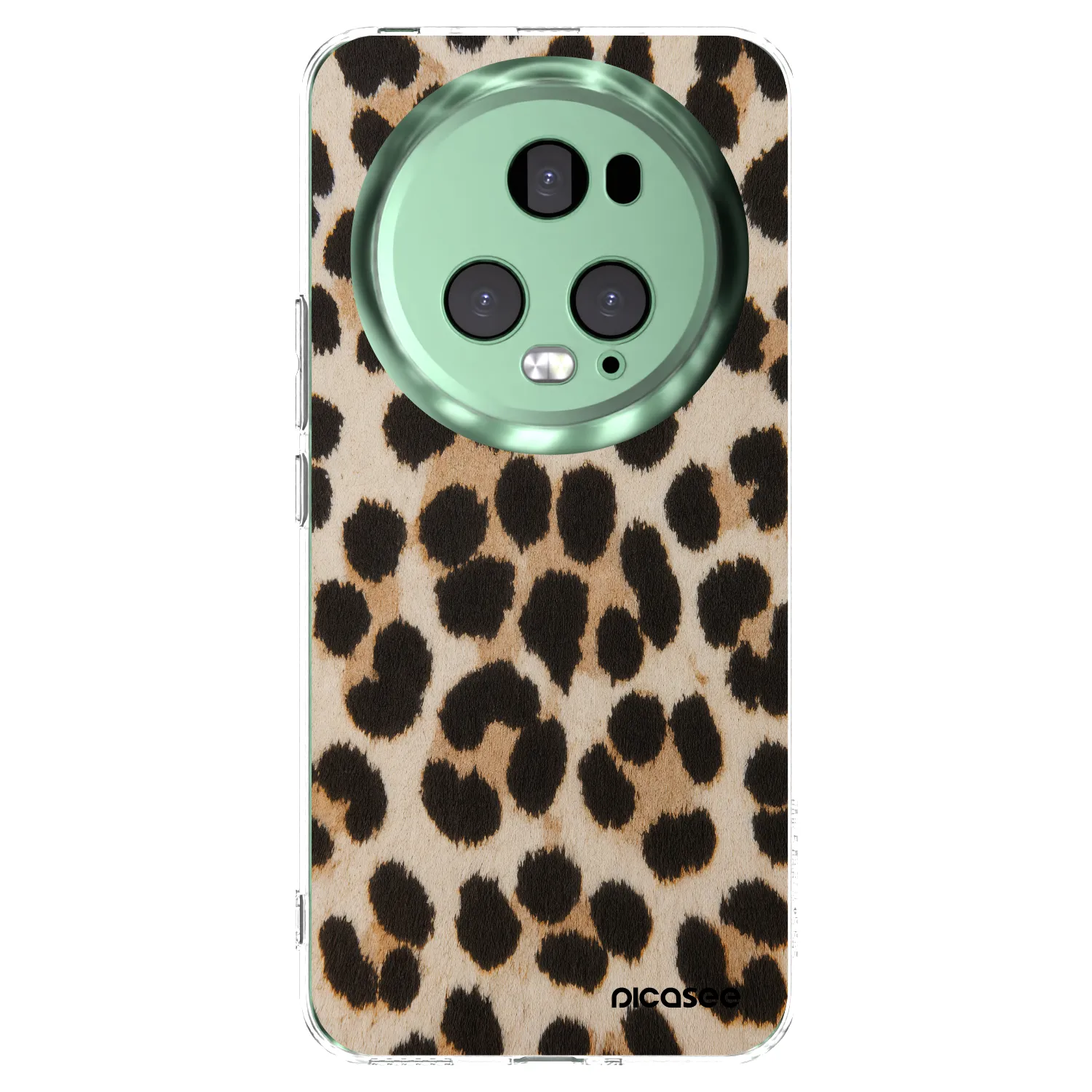 Picasee silikonski prozorni ovitek za Honor Magic5 Pro - Brown Tiger