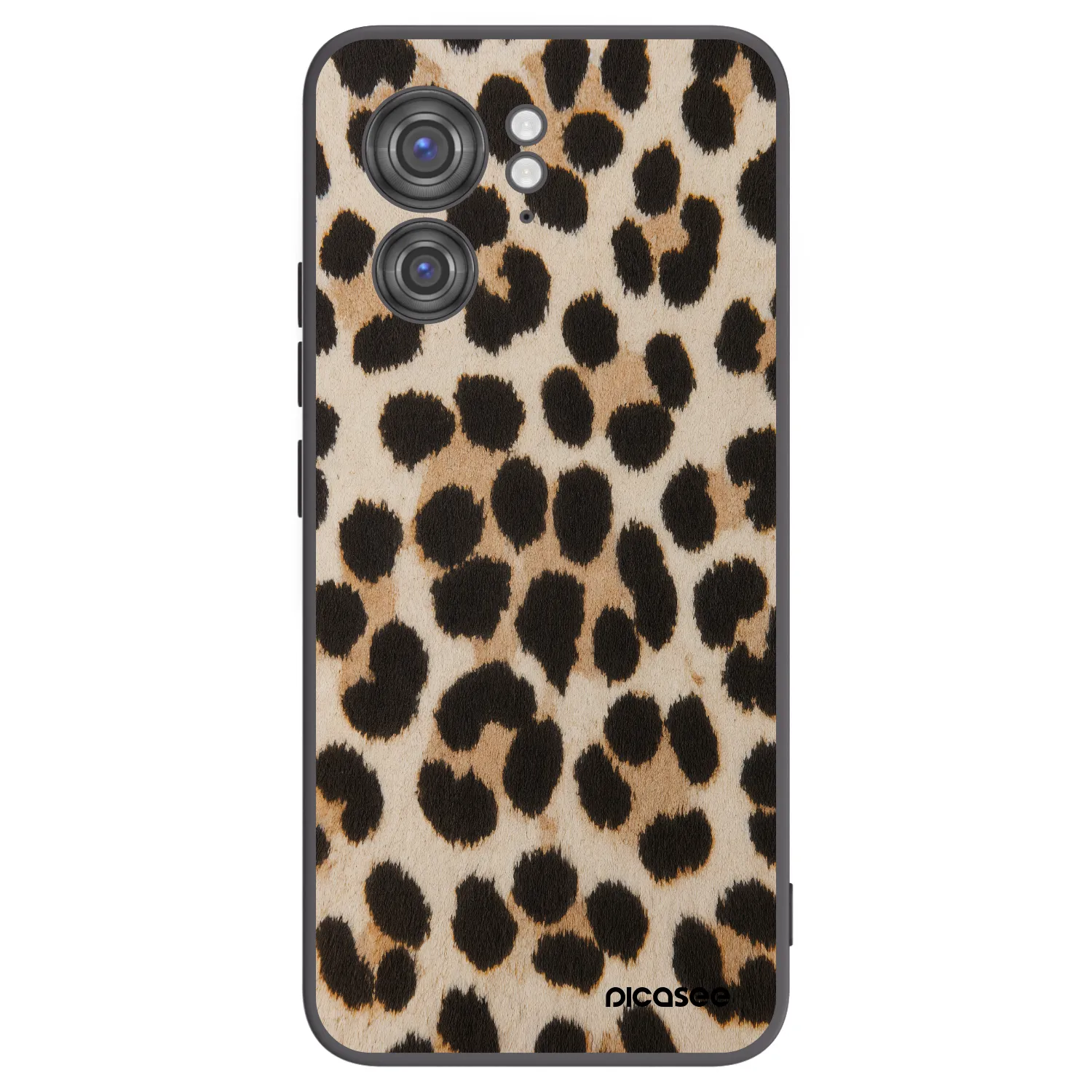 Picasee silikonski črni ovitek za Motorola Edge 40 - Brown Tiger