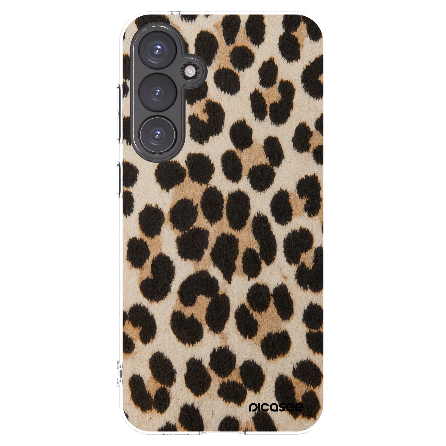 Picasee silikonski prozorni ovitek za Samsung Galaxy S23 FE S711B - Brown Tiger