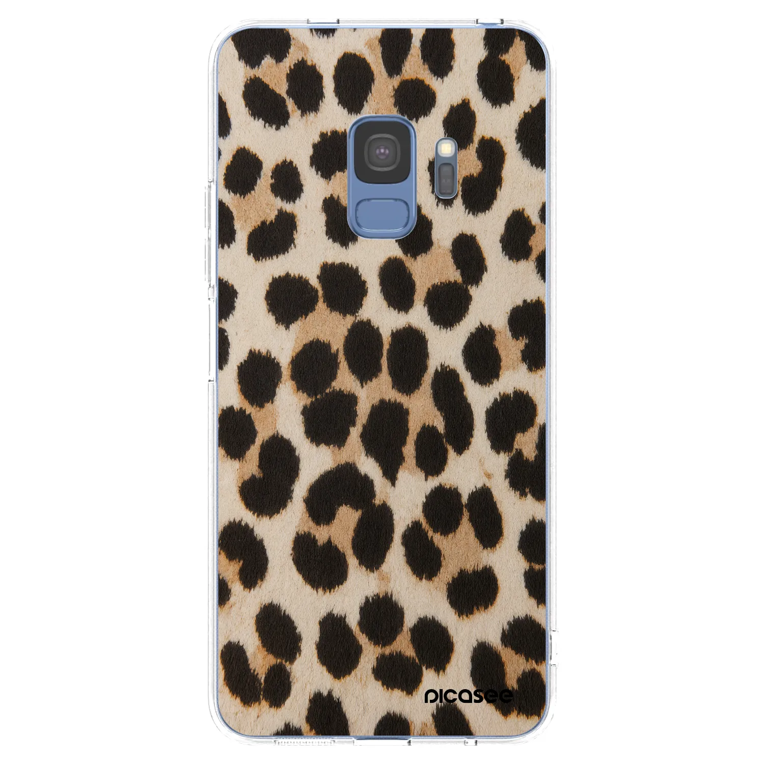 Picasee silikonski prozorni ovitek za Samsung Galaxy S9 G960F - Brown Tiger