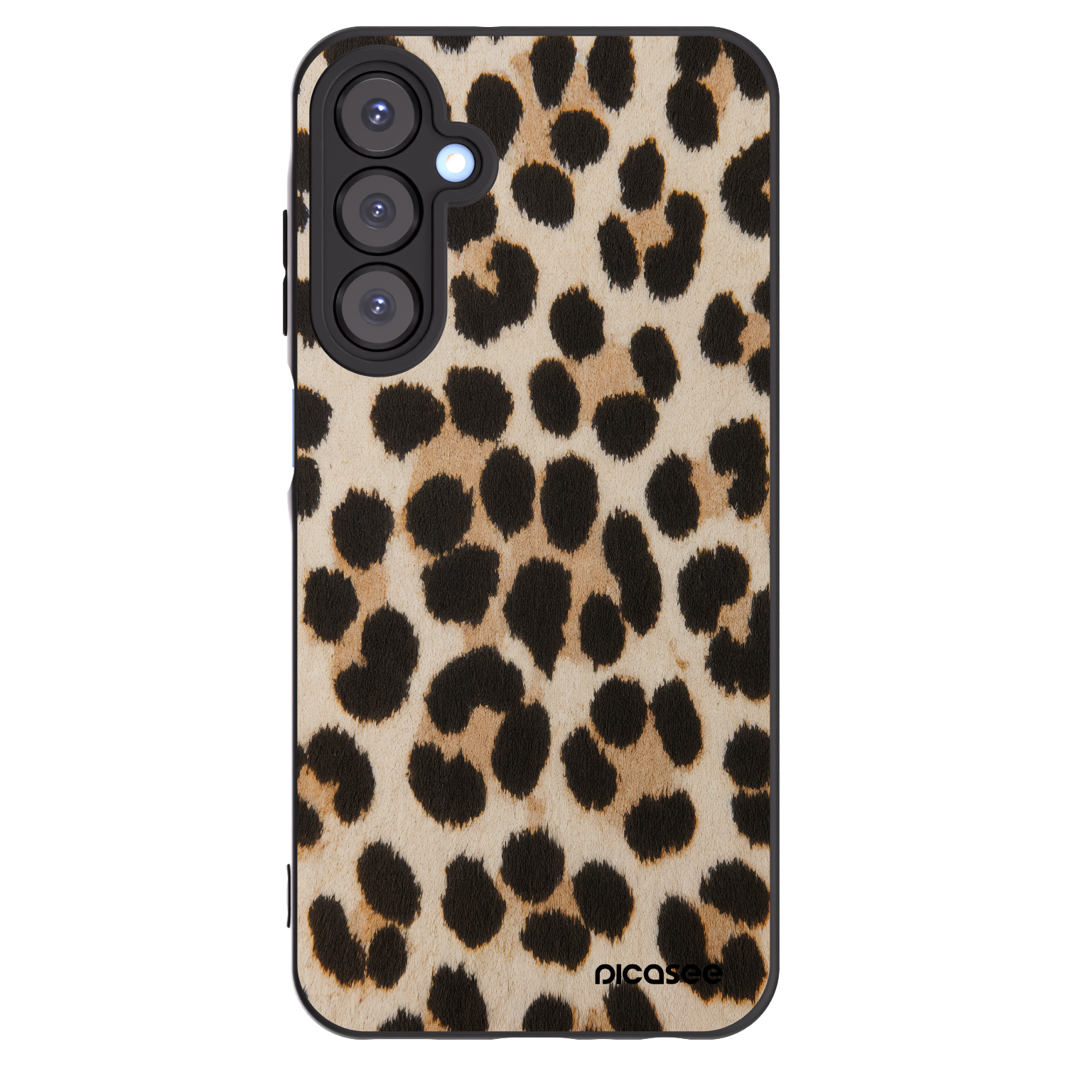 Picasee silikonski črni ovitek za Samsung Galaxy A25 A256B 5G - Brown Tiger