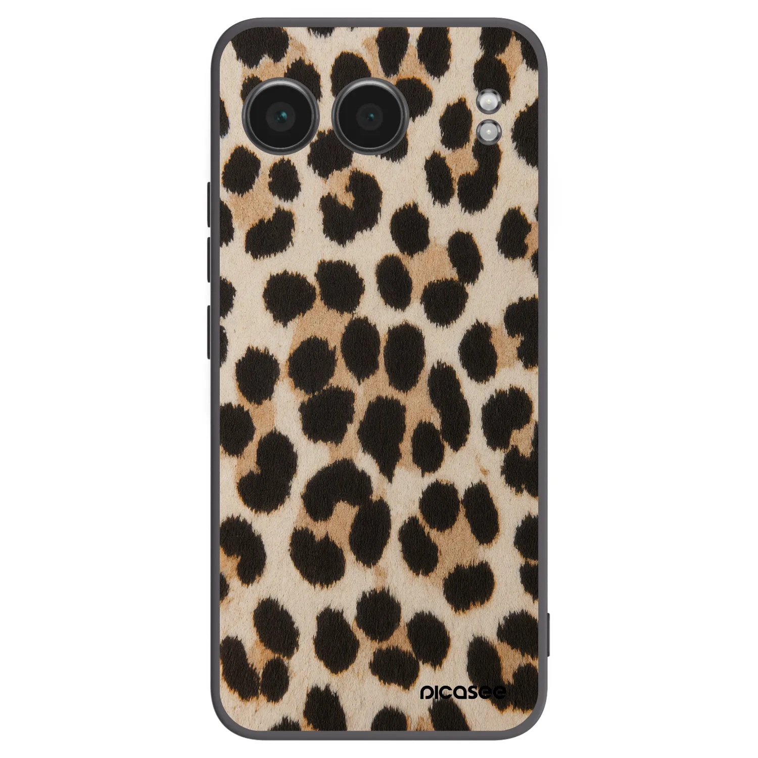 Picasee silikonski črni ovitek za OnePlus Nord 4 - Brown Tiger