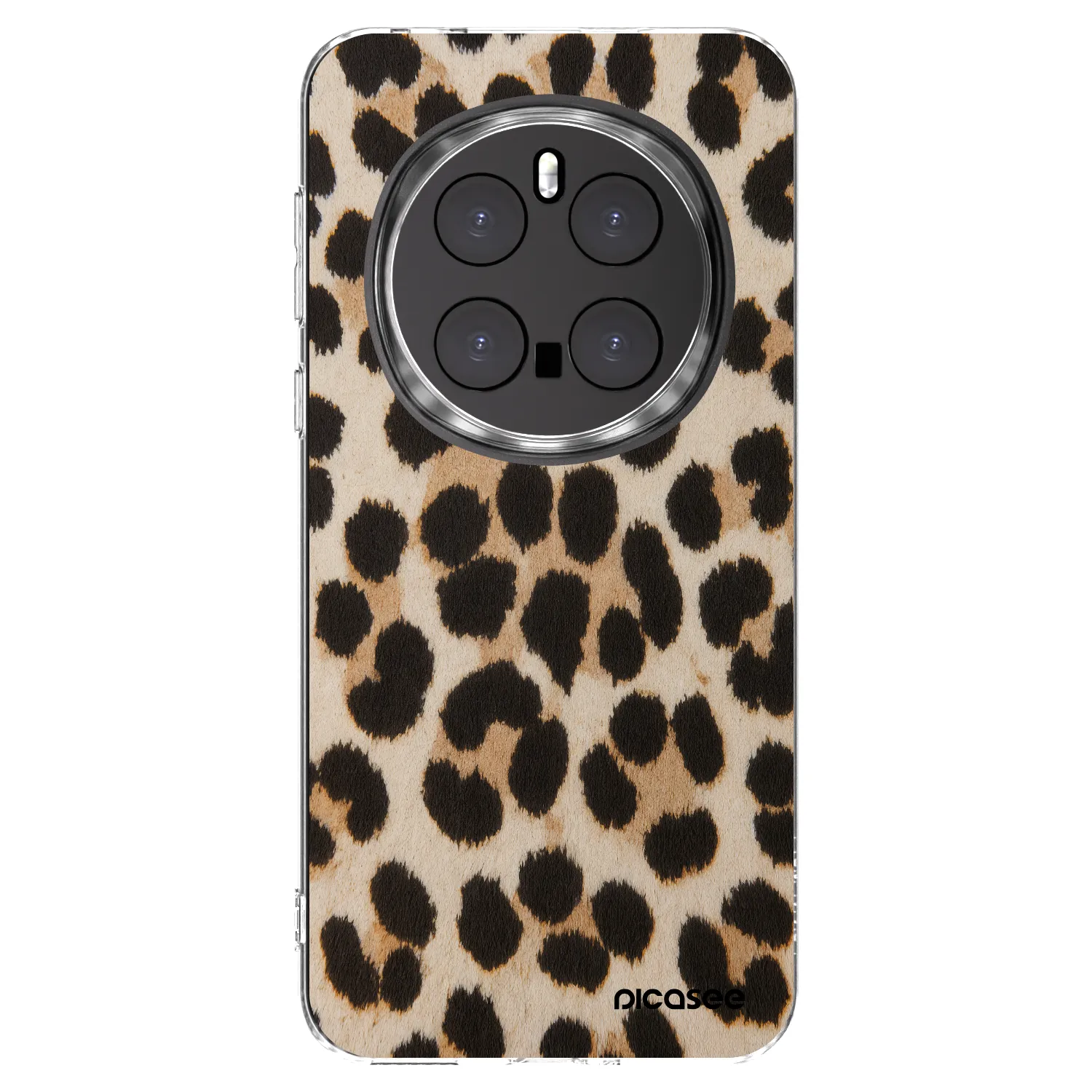 Picasee silikonski prozorni ovitek za Honor Magic7 Pro 5G - Brown Tiger