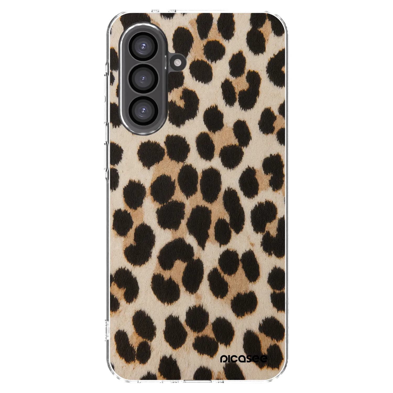 Picasee silikonski prozorni ovitek za Samsung Galaxy A56 5G A566B - Brown Tiger