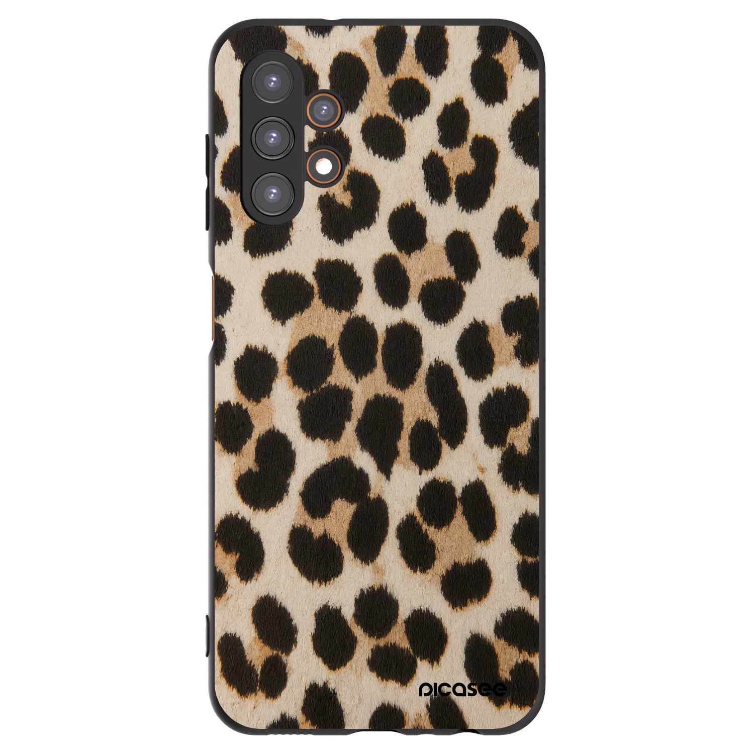 Picasee silikonski črni ovitek za Samsung Galaxy A13 5G - Brown Tiger