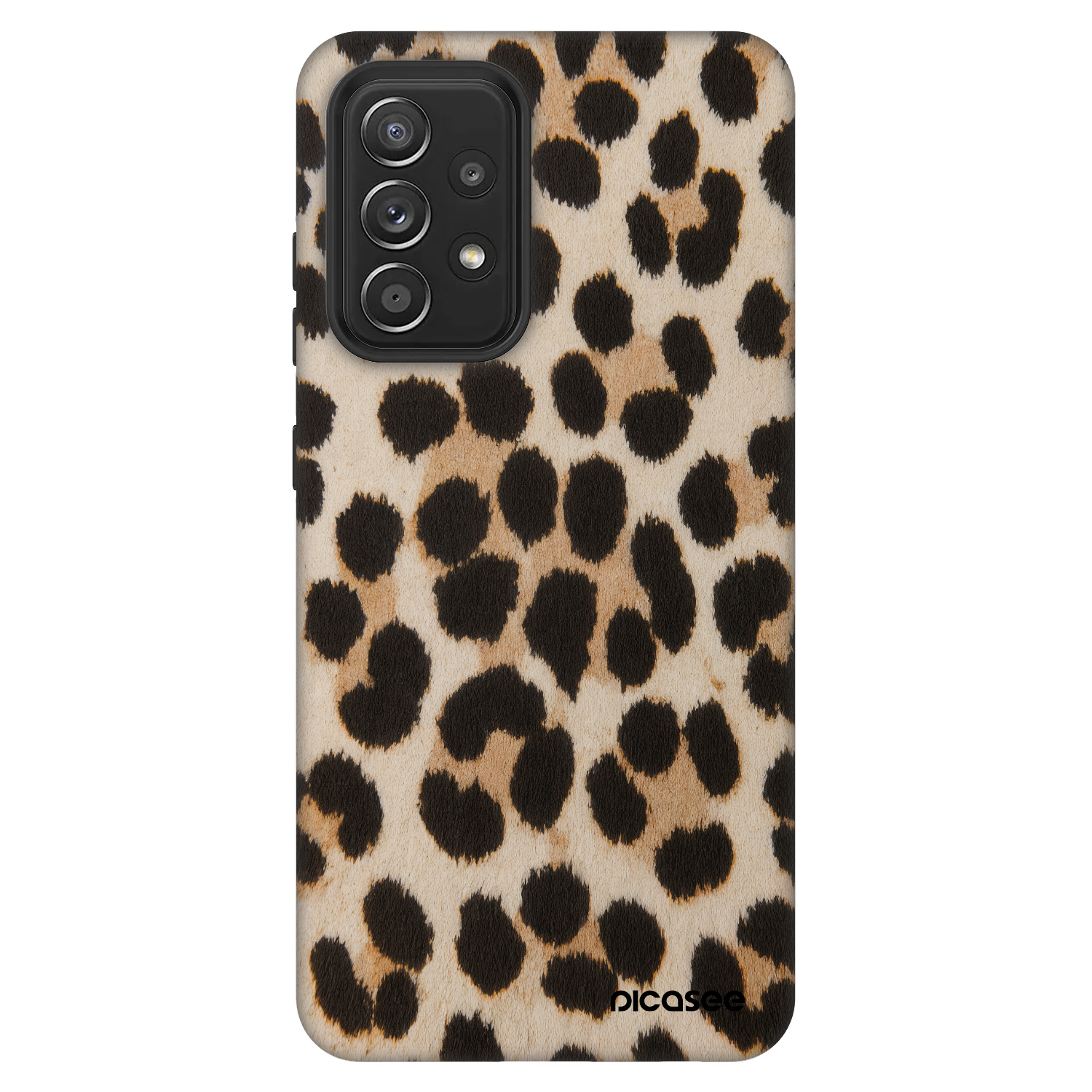 Picasee Fashion Case za Samsung Galaxy A52 5G A525F - Brown Tiger
