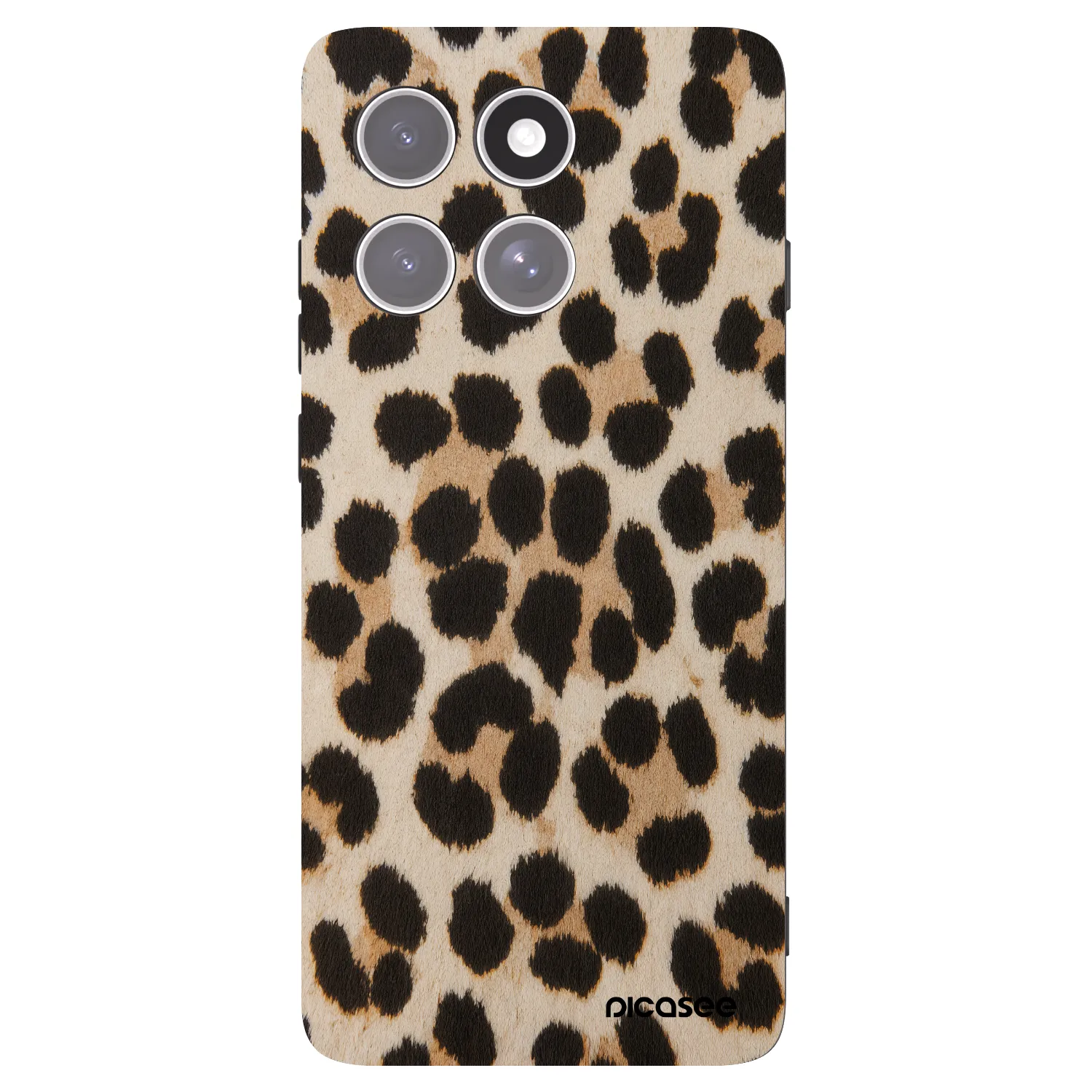 Picasee silikonski črni ovitek za Motorola Edge 60 Pro - Brown Tiger