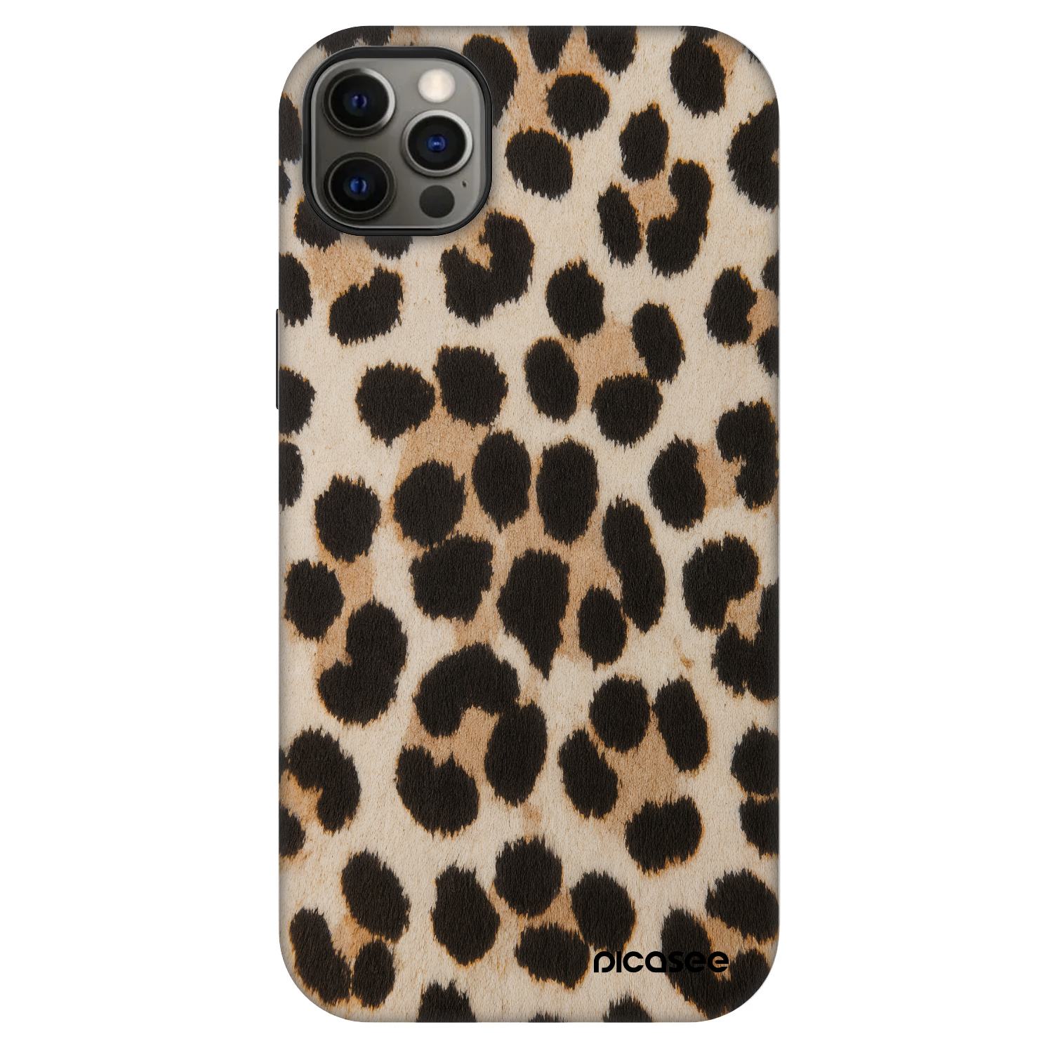 Picasee Fashion Case MagSafe za Apple iPhone 12 Pro Max - Brown Tiger
