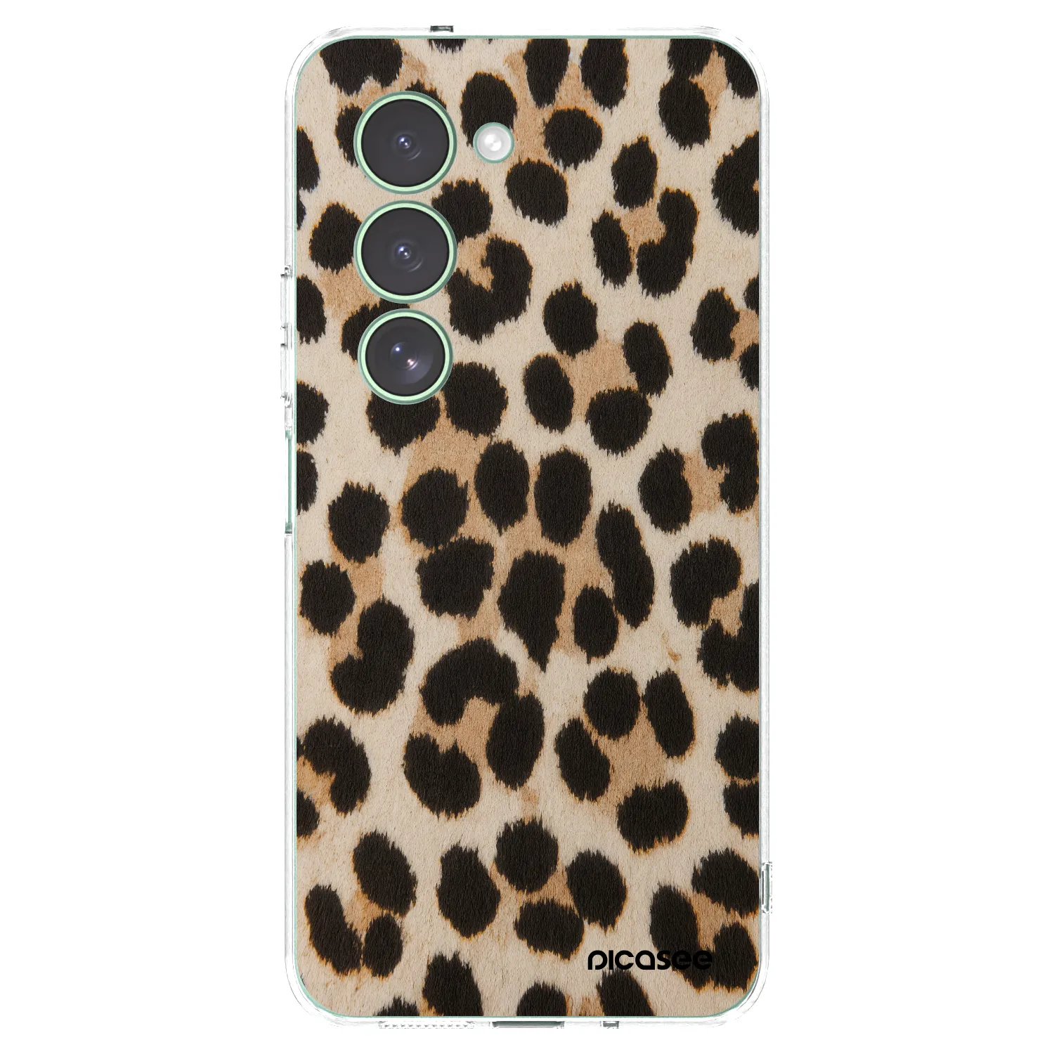 Picasee silikonski prozorni ovitek za Xiaomi Redmi 15 5G - Brown Tiger