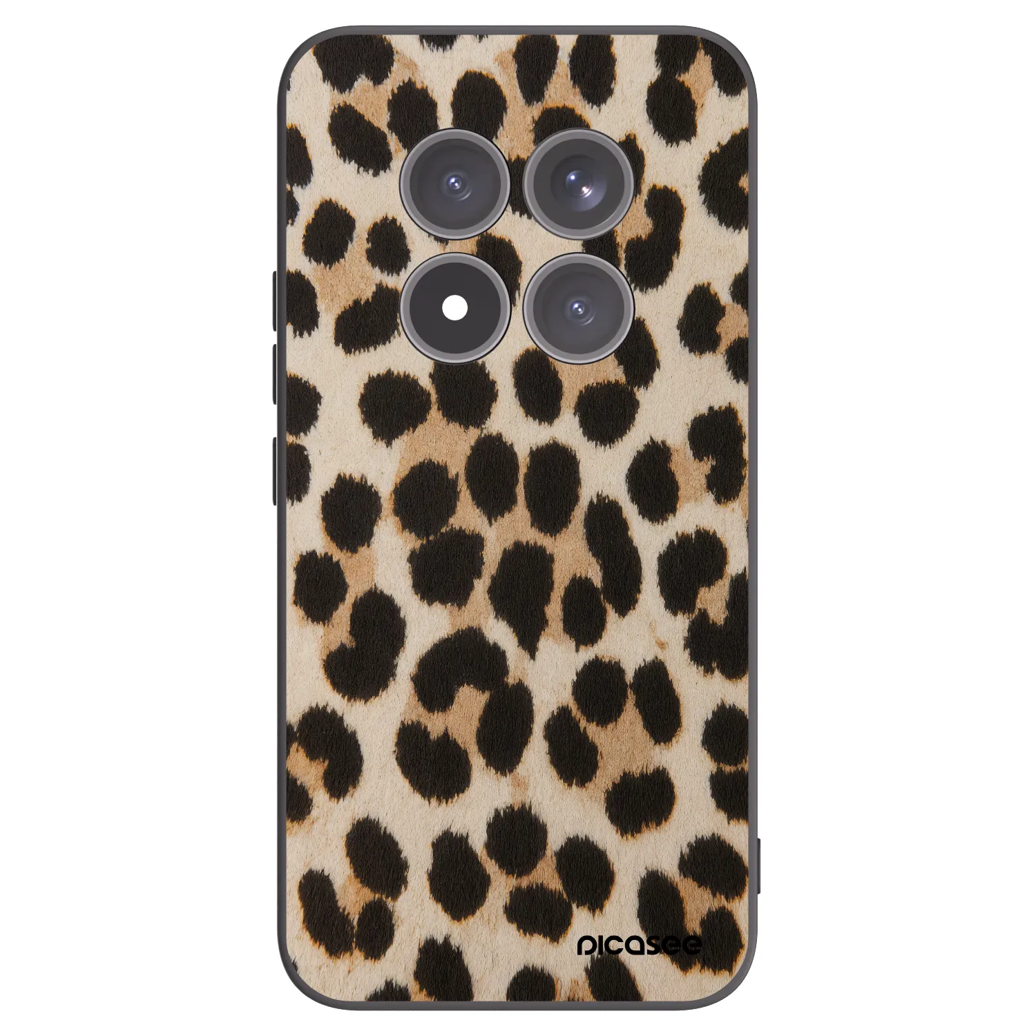 Picasee silikonski črni ovitek za Xiaomi Redmi Note 15 Pro+ - Brown Tiger