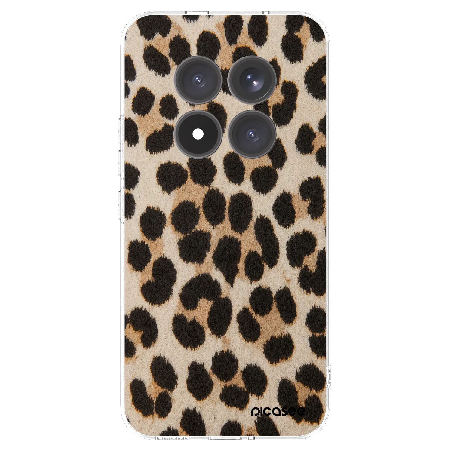 Picasee silikonski prozorni ovitek za Xiaomi Redmi Note 15 Pro+ - Brown Tiger