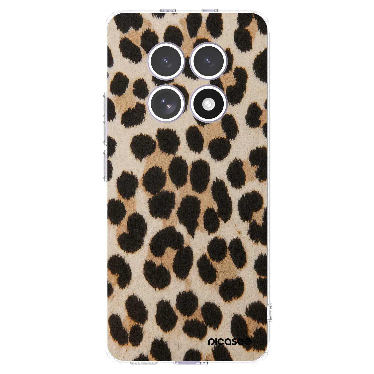 Picasee silikonski prozorni ovitek za Xiaomi Redmi Note 15 - Brown Tiger