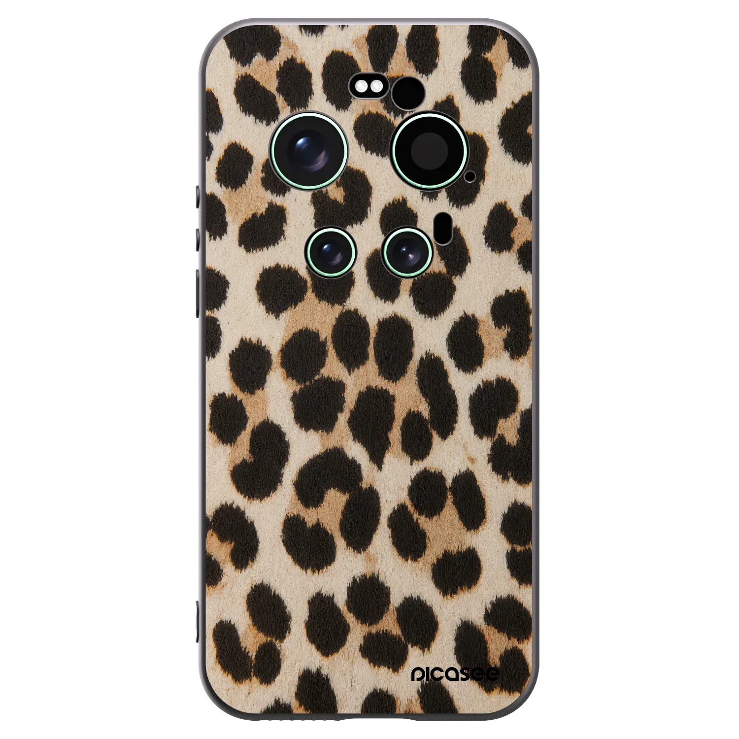 Picasee silikonski črni ovitek za Xiaomi 17 Ultra - Brown Tiger