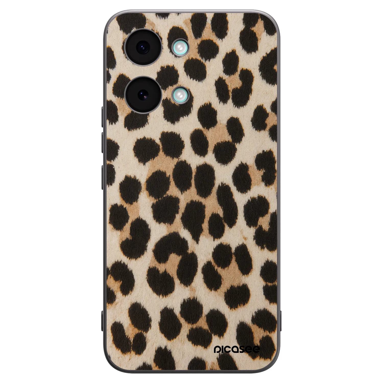 Picasee silikonski črni ovitek za Xiaomi Poco X8 Pro Max - Brown Tiger