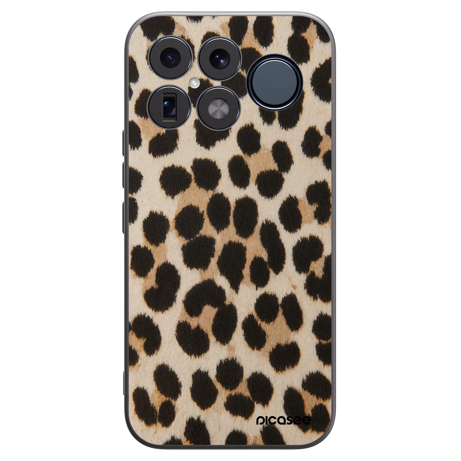 Picasee silikonski črni ovitek za Xiaomi Poco F8 Ultra - Brown Tiger