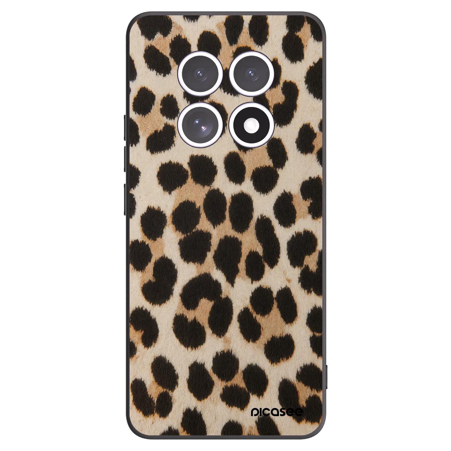 Picasee silikonski črni ovitek za Xiaomi Redmi Note 15 5G - Brown Tiger