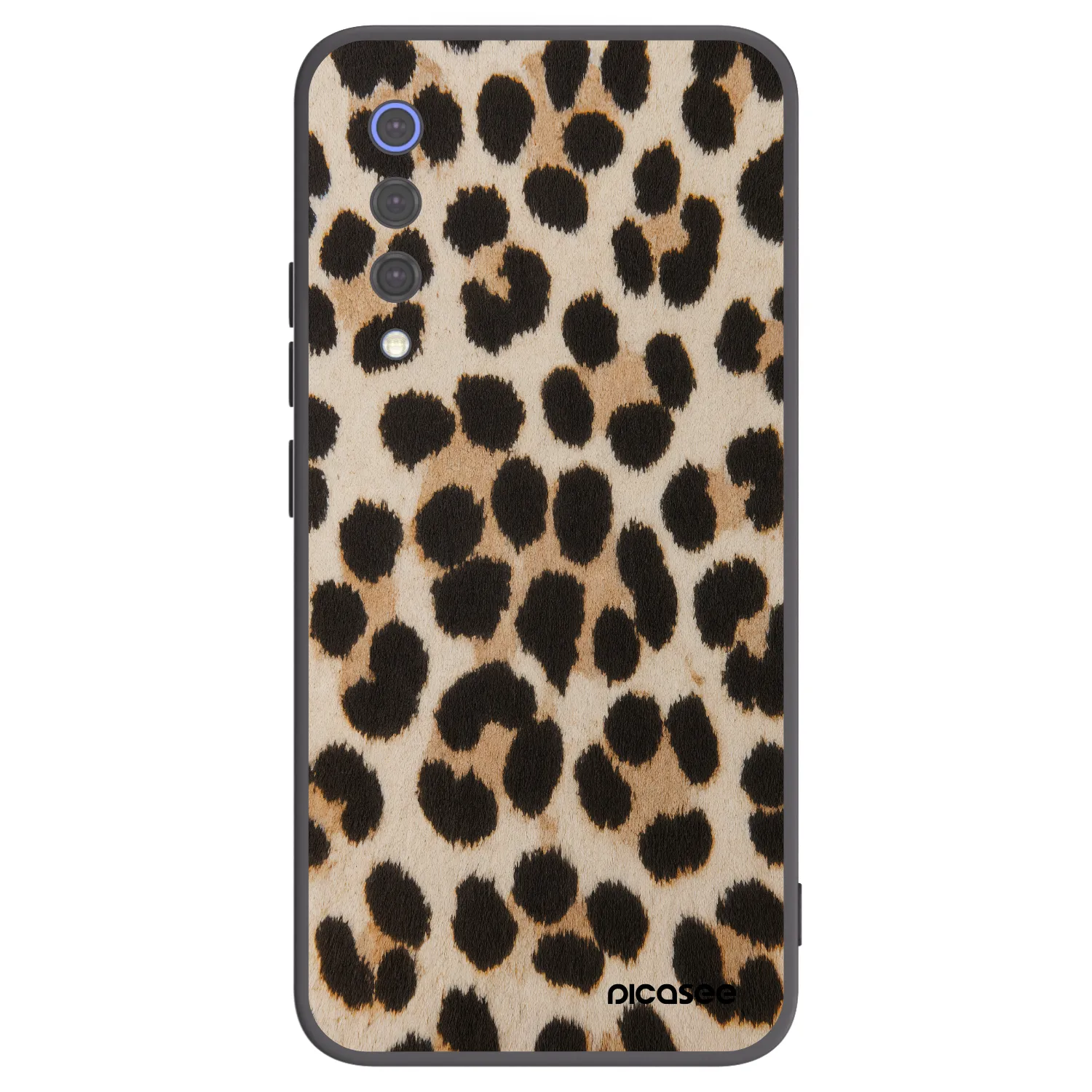 Picasee silikonski črni ovitek za Xiaomi Mi 9 SE - Brown Tiger