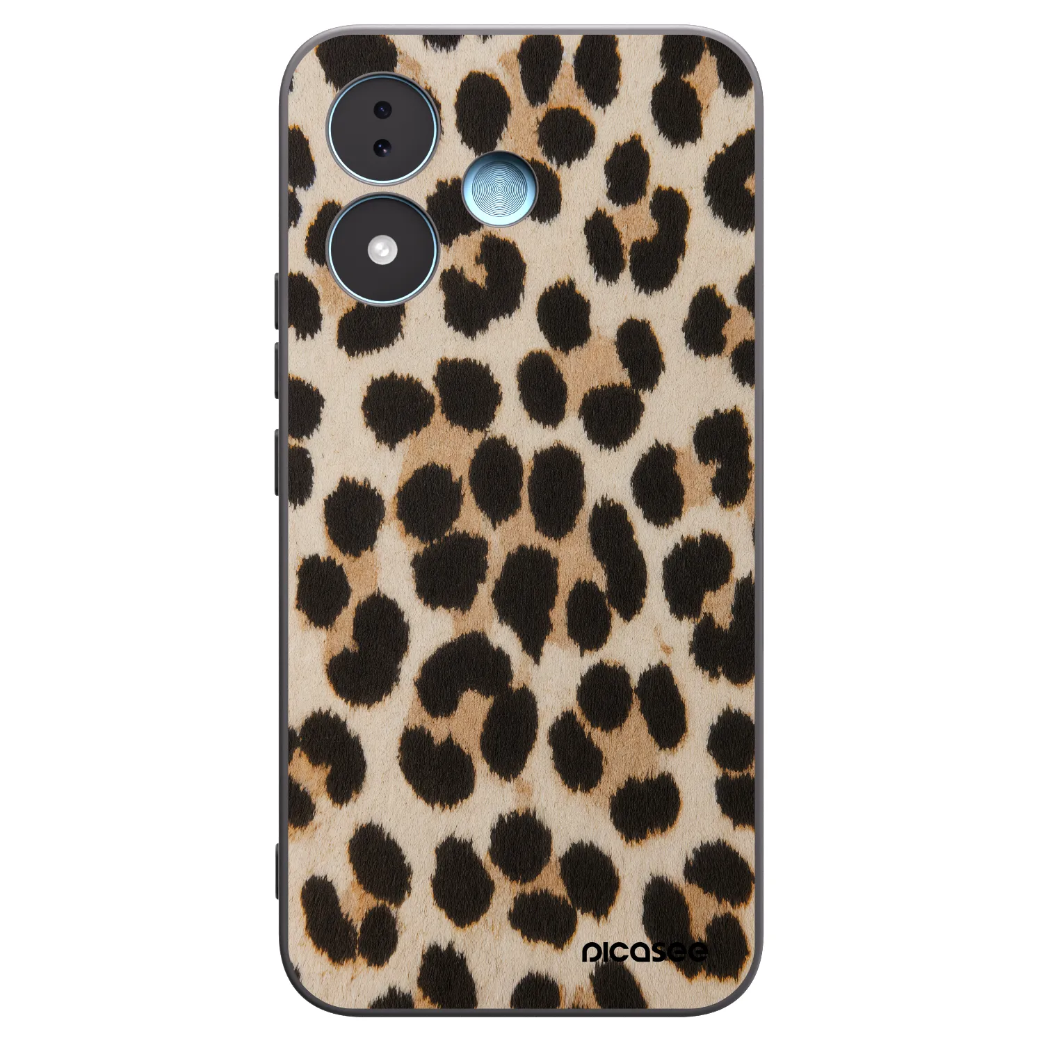 Picasee silikonski črni ovitek za Xiaomi Redmi Note 17 5G - Brown Tiger