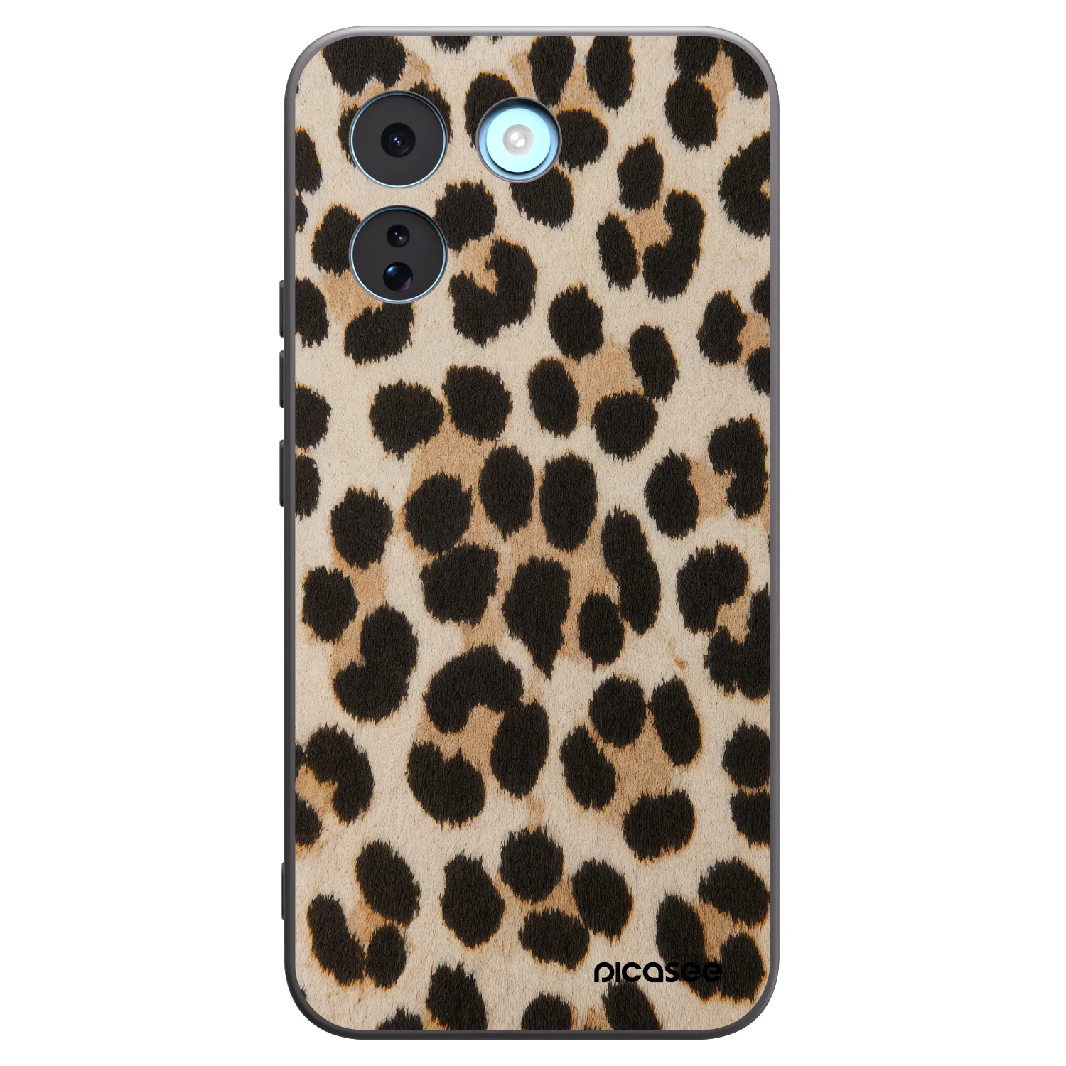 Picasee silikonski črni ovitek za Xiaomi Redmi Note 17 Pro MAX 5G - Brown Tiger
