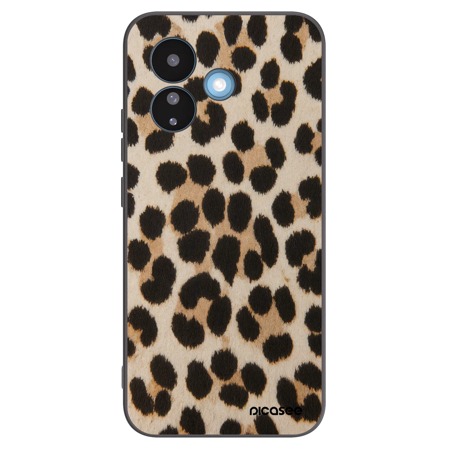 Picasee silikonski črni ovitek za Xiaomi Redmi Note 17 Pro 5G - Brown Tiger