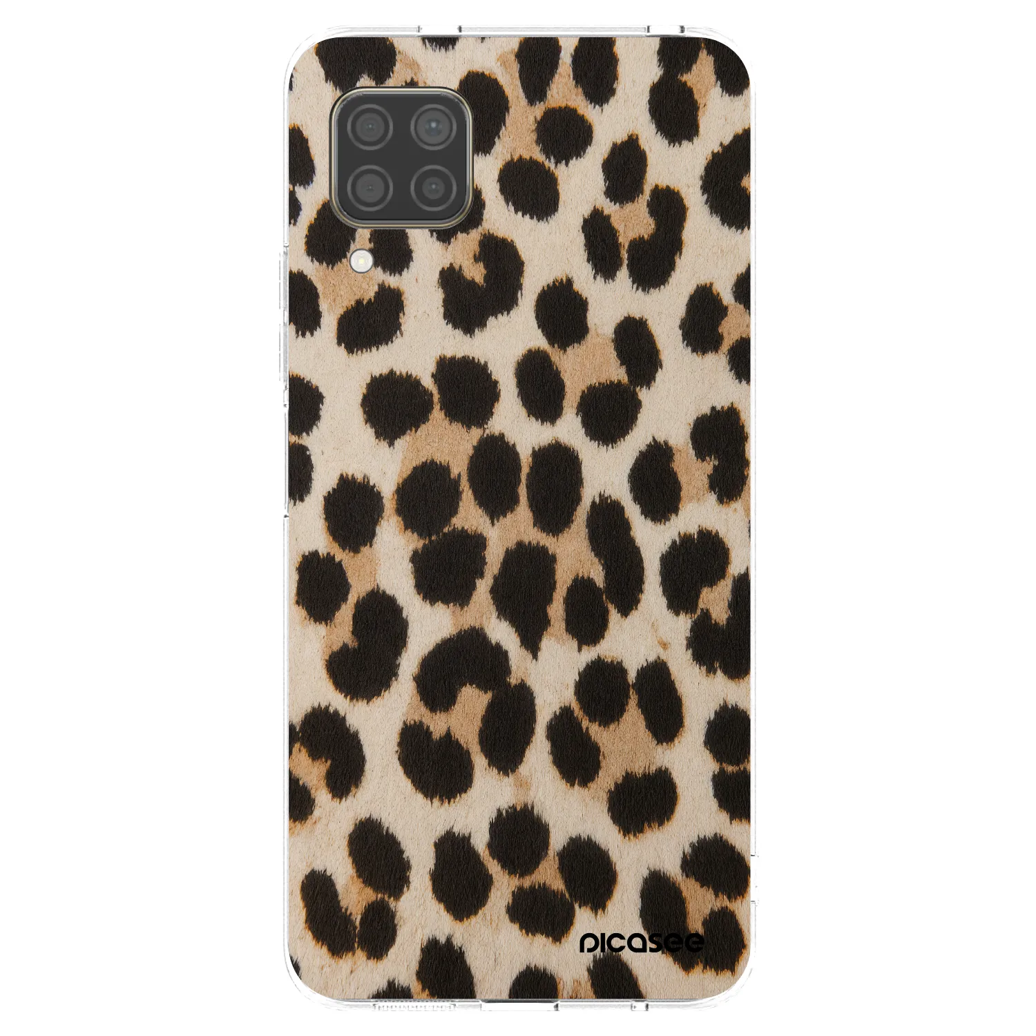 Picasee silikonski prozorni ovitek za Huawei P40 Lite - Brown Tiger