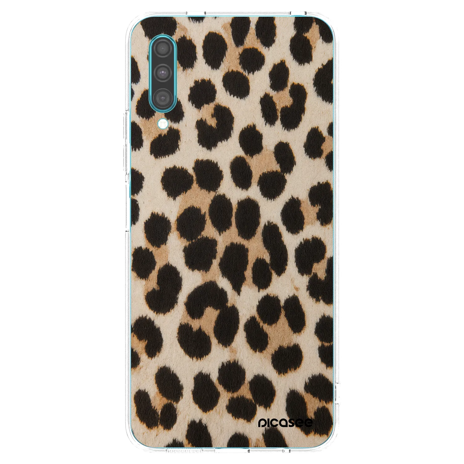 Picasee silikonski prozorni ovitek za Samsung Galaxy A30s A307F - Brown Tiger