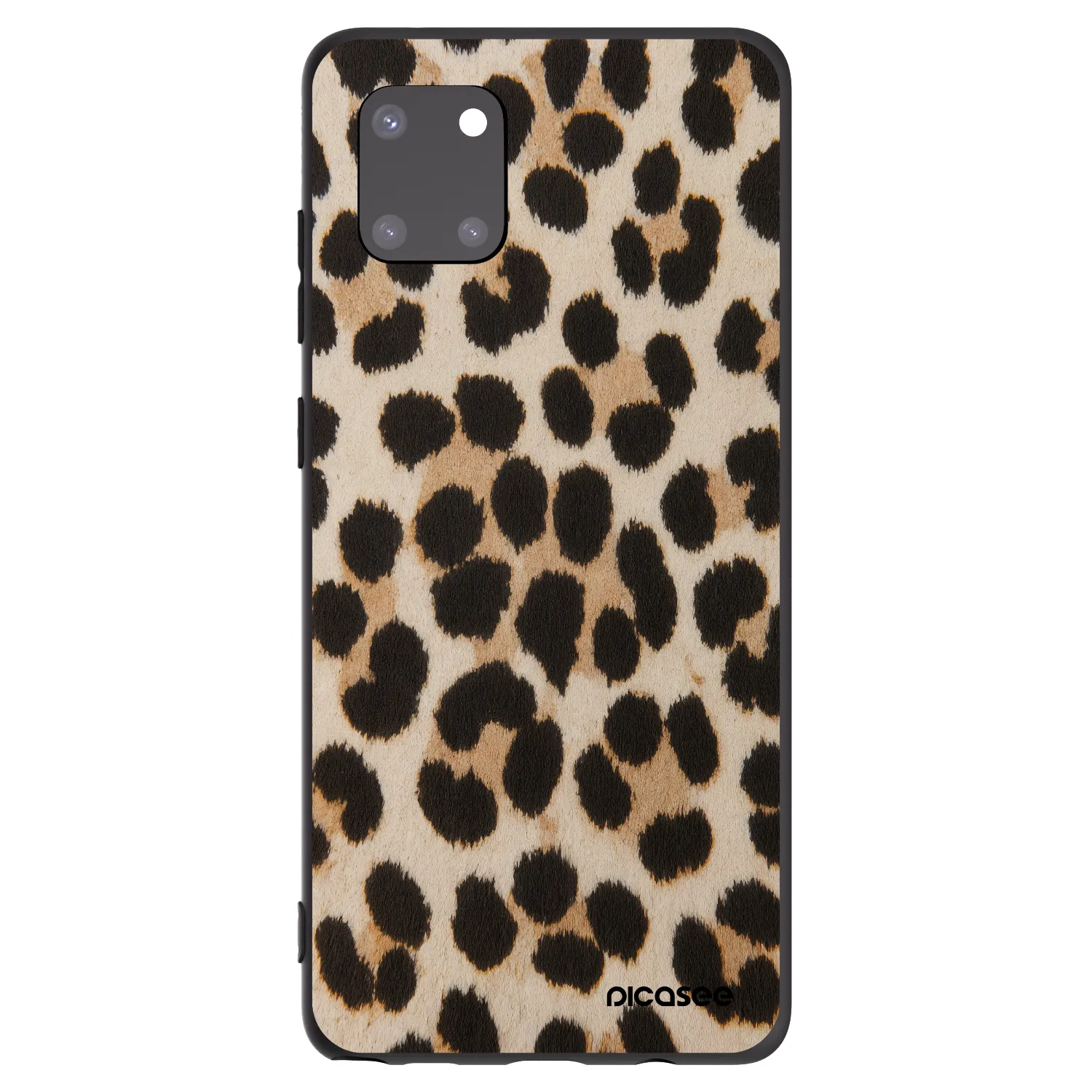 Picasee silikonski črni ovitek za Samsung Galaxy Note 10 Lite N770F - Brown Tiger