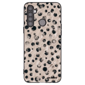 Picasee silikonski črni ovitek za Realme 5 - Inked