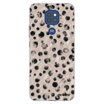 Picasee silikonski prozorni ovitek za Motorola Moto G9 Play - Inked