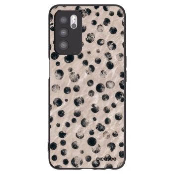 Picasee silikonski črni ovitek za OPPO A16s - Inked