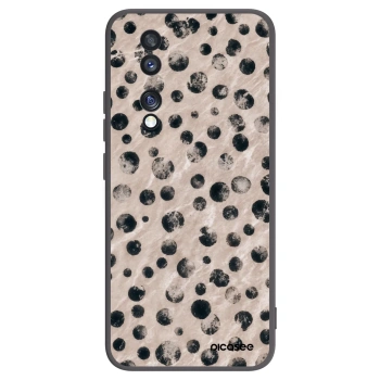 Picasee silikonski črni ovitek za Honor 70 - Inked