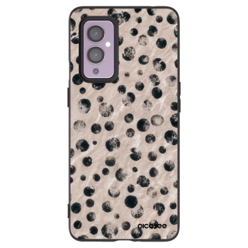 Picasee silikonski črni ovitek za OnePlus 9 - Inked