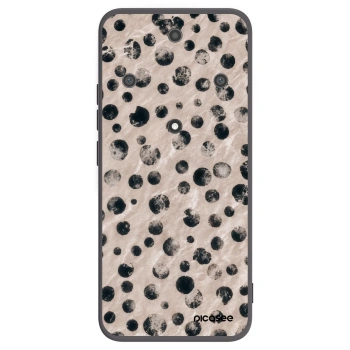 Picasee silikonski črni ovitek za Honor Magic5 Lite 5G - Inked