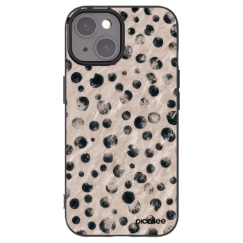 Picasee silikonski črni ovitek za Apple iPhone 15 - Inked