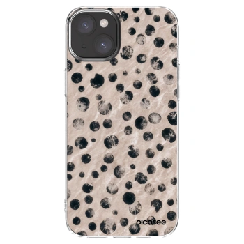Picasee silikonski prozorni ovitek za Apple iPhone 15 Plus - Inked
