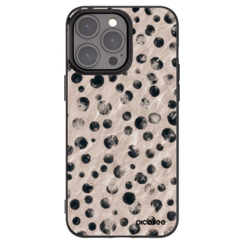 Picasee silikonski črni ovitek za Apple iPhone 15 Pro Max - Inked