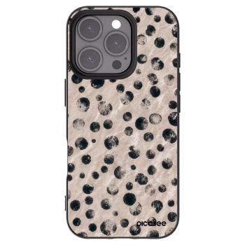 Picasee silikonski črni ovitek za Apple iPhone 16 Pro - Inked