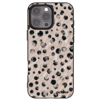 Picasee silikonski črni ovitek za Apple iPhone 16 Pro Max - Inked