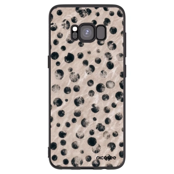 Picasee silikonski črni ovitek za Samsung Galaxy S8 G950F - Inked
