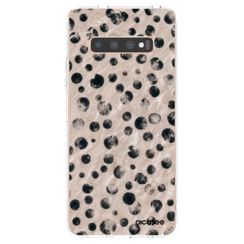 Picasee silikonski prozorni ovitek za Samsung Galaxy S10 Plus G975 - Inked